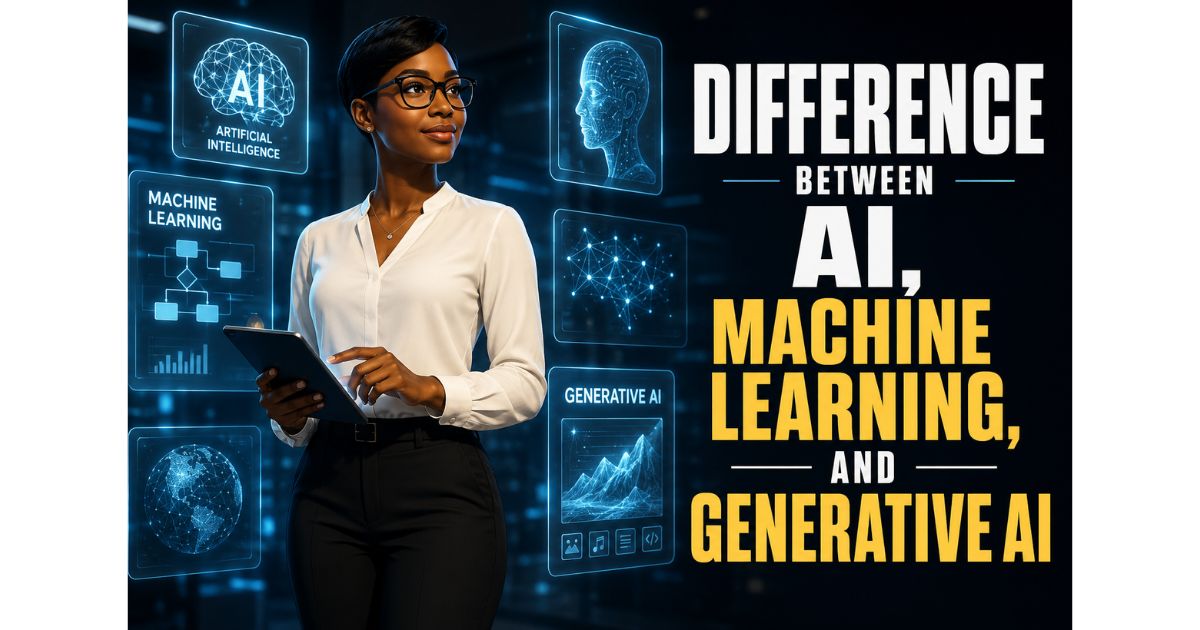 What is the Difference Between AI, Machine Learning, and Generative AI?
